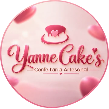Logo Yanne Cake's, confeitaria artesanal